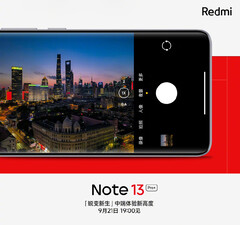O Redmi Note 13 Pro Plus será o primeiro dispositivo a apresentar o sensor de câmera Samsung ISOCELL HP3 Discovery Edition. (Fonte da imagem: Xiaomi)