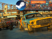 Dirt 5 é um jogo de corrida off-road cheio de ação, no estilo arcare, que está com desconto durante a Steam Autumn Sale. (Fonte da imagem: Steam - editado)