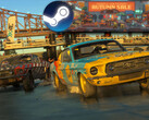 Dirt 5 é um jogo de corrida off-road cheio de ação, no estilo arcare, que está com desconto durante a Steam Autumn Sale. (Fonte da imagem: Steam - editado)