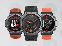 Uma nova atualização do aplicativo Zepp Health permite que os usuários pesquisem mostradores de relógio para smartwatches da Amazfit, como o T-Rex 3 (foto). (Fonte da imagem: Amazfit)