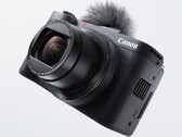 A câmera Canon PowerShot V1 (foto) tem suporte USB e sem fio para transferência direta de imagens. (Fonte da imagem: Canon)