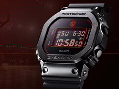A mais recente colaboração da Casio com Rui Hachimura dá ao clássico G-Shock 5600 uma transformação ardente. (Fonte da imagem: Casio Japan)