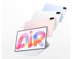 O Huawei MatePad Air 2026 é ainda mais fino do que o modelo do ano passado.