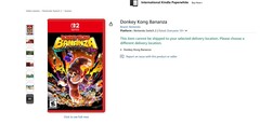 A Nintendo está de volta à Amazon com jogos e acessórios, incluindo os exclusivos do Switch 2. Na foto, uma das listas de jogos. (Fonte da imagem: Captura de tela - Amazon)