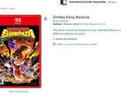 A Nintendo está de volta à Amazon com jogos e acessórios, incluindo os exclusivos do Switch 2. Na foto, uma das listas de jogos. (Fonte da imagem: Captura de tela - Amazon)