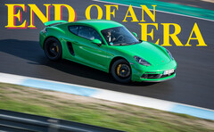 A próxima geração do Porsche Cayman e do Boxster provavelmente contará com um novo trem de força elétrico. (Fonte da imagem: Porsche - editado)