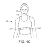 Um desenho da patente dos EUA para uma nova cinta peitoral da Garmin.