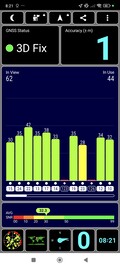 Recepção de GPS em ambientes externos