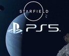 O banner da versão PS5 de Starfield é mostrado