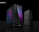 Os novos Aorus Models X e S PCs. (Fonte: Gigabyte)