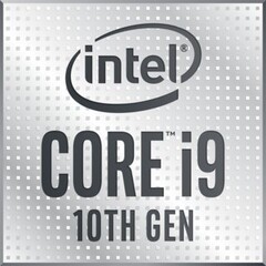 O Intel Core i9-10885H é quase 20% mais lento que o Core i7-10875H (Fonte de imagem: Intel)