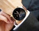 O Honor Watch GS 3 estará disponível em três cores, incluindo esta opção dourada. (Fonte da imagem: Honor)