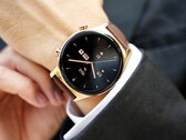 O Honor Watch GS 3 estará disponível em três cores, incluindo esta opção dourada. (Fonte da imagem: Honor)