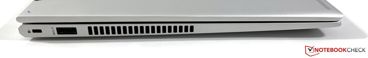 Esquerda: Kensington Lock, USB-A 3.2 Gen.1 (Powered)
