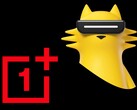 Logotipo da OnePlus e mascote Realmeow da Realme (editado)