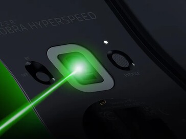 O Razer Cobra HyperSpeed usa um sensor Focus X 26K Optical mais antigo. (Fonte da imagem: Razer)