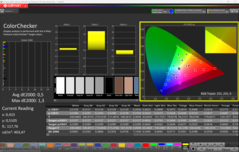 Calibrado com CalMAN ColorChecker