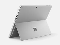 O Surface Pro 12 na cor platina.