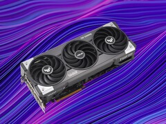 A RX 9060 XT/RX 9070 GRE só poderia estar disponível em AIBs, como a Asus TUF RX 9070 mostrada aqui. (Fonte da imagem: Asus, Unsplash, editado)