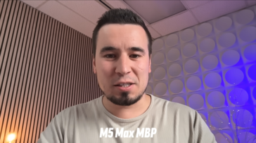 Apple Qualidade máxima da webcam do MacBook Pro 16 M5