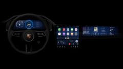 A Porsche apresenta o CarPlay atualizado (Fonte da imagem: Apple)