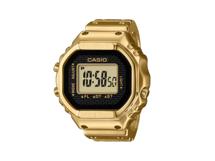 O relógio de anel Casio CRW001G-9. (Fonte da imagem: Casio)