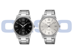 O Casio MTP-1303DD-1AV (à esquerda) e o MTP-1303DD-7AV (à direita), na foto. (Fonte da imagem: Casio)