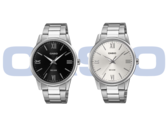 O Casio MTP-1303DD-1AV (à esquerda) e o MTP-1303DD-7AV (à direita), na foto. (Fonte da imagem: Casio)