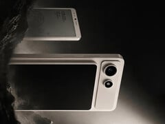 O A10 será equipado com um SoC Snapdragon de nível básico. Na foto: uma imagem promocional com a tela magnética acoplada ao celular.