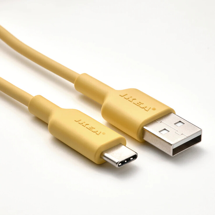 O carregador IKEA SITTBRUNN USB-A para USB-C. (Fonte da imagem: IKEA)