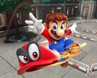 Mario e Cappy de Super Mario Odyssey são mostrados