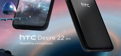 A HTC estréia o Desejo 22 Pro. (Fonte: HTC)