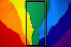 Um próximo telefone Sony Xperia de médio alcance poderia vir com uma ampla gama de opções de cores. (Fonte de imagem: Sony (Xperia 10 IV) &amp;amp; Unsplash - editado)