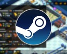 Uma imagem mostrando o jogo Megaquarium e o logotipo do Steam. (Fonte da imagem: Steam)