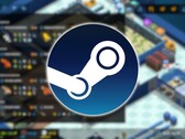 Uma imagem mostrando o jogo Megaquarium e o logotipo do Steam. (Fonte da imagem: Steam)