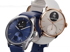 O Withings ScanWatch 2 nas novas opções de cores Azul e Prata. (Fonte da imagem: Withings)