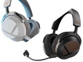 Os modelos beyerdynamic MMX 100 (à esquerda) e MMX 130 (à direita) estão disponíveis nas cores preto e branco ártico.