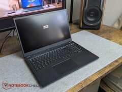 Schenker Connect 15 boots up