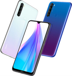 O Redmi Note 8T é um dos dois dispositivos para receber novas atualizações do MIUI 12. (Fonte da imagem: Xiaomi)