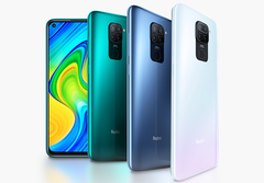 O Redmi Note 9 se tornou outro smartphone mais vendido para Xiaomi. (Fonte da imagem: Xiaomi)