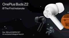 A Buds Z2 atingiu um novo mercado. (Fonte: OnePlus)