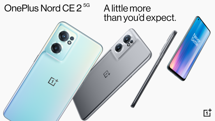 OnePlus Nord CE 2 vem nas variantes Grey Mirror e Bahama Blue. (Fonte de imagem: OnePlus)