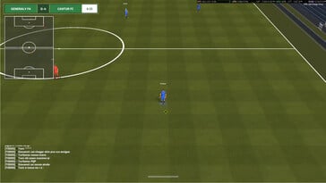 Uma captura de tela do Global Football