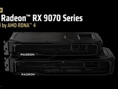 As GPUs AMD Radeon RX 9070 XT e RX 9070 RDNA 4 têm seu desempenho totalmente revelado. (Fonte da imagem: AMD)