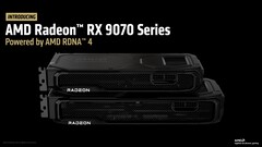 As GPUs AMD Radeon RX 9070 XT e RX 9070 RDNA 4 têm seu desempenho totalmente revelado. (Fonte da imagem: AMD)