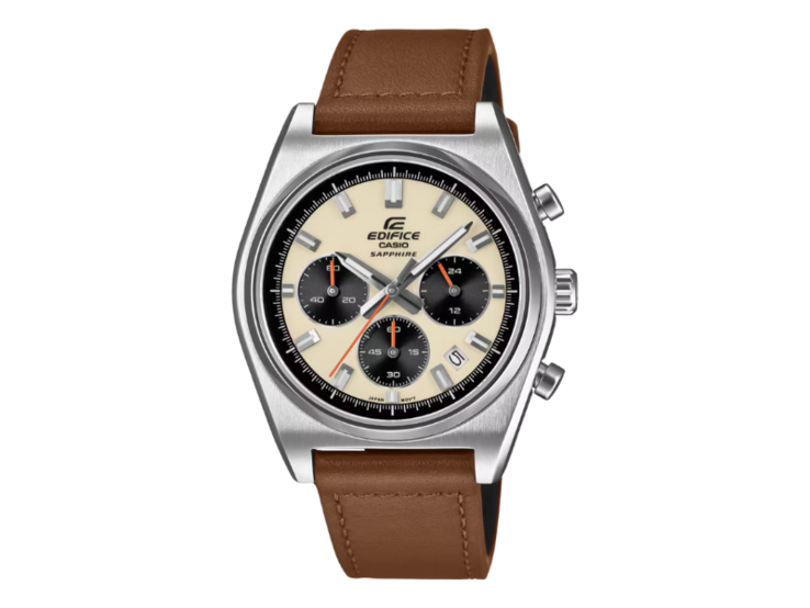 O relógio Casio Edifice EFB-730-7AV. (Fonte da imagem: Casio, editado)