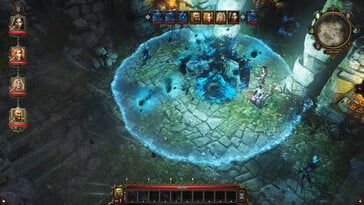 Na foto: Uma captura de tela do jogo Divinity: Original Sin.