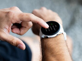O Garmin Forerunner 955 mostrado em seu Colorway Whitestone. (Fonte da imagem: Garmin)