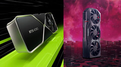 A AMD promete oferecer uma melhor relação preço-desempenho do que a NVIDIA com a série Radeon RX 7900. (Fonte de imagem: AMD &amp;amp; NVIDIA - editado)