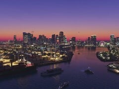 O novo vídeo curto do GTA 6 mostra Vice City à noite, mas muitos fãs estão prestando atenção principalmente na ausência do reflexo da roda-gigante.